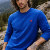 Sudadera azul logo